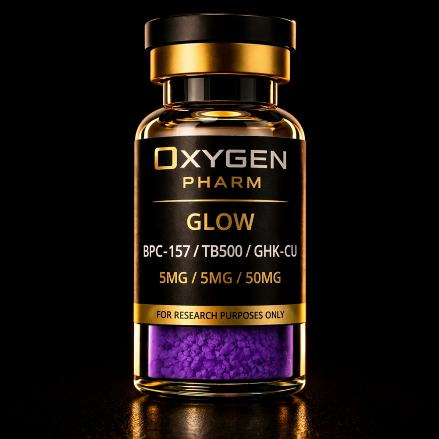 GLOW Blend 70mg – GHK-Cu + BPC-157 + TB-500