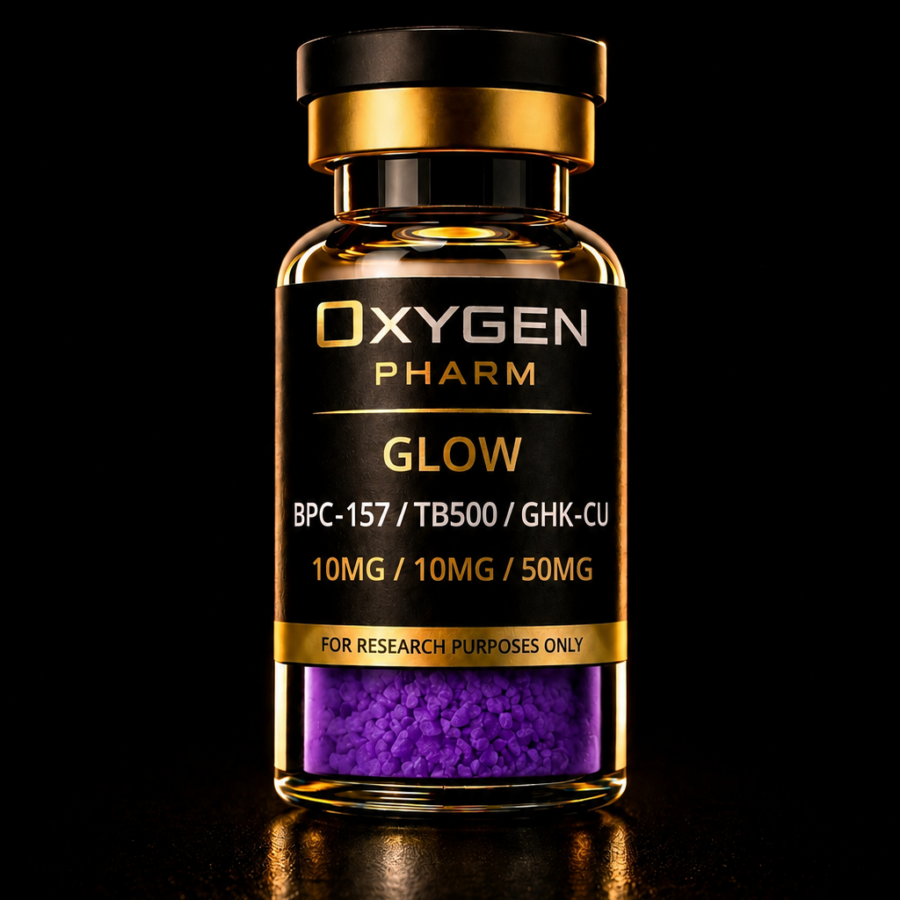 GLOW Blend 70mg – GHK-Cu + BPC-157 + TB-500